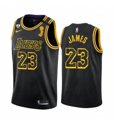Los Angeles Lakers LeBron James 2020 NBA Finals Champions Jersey Black Mamba Inspired Los Angeles Lakers LeBron James 2020 NBA Finals Champions Jersey Black Mamba Inspired