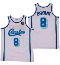 Men Lakers 8 Kobe Bryant White Crenshaw Editon Jersey Men Lakers 8 Kobe Bryant White Crenshaw Editon Jersey