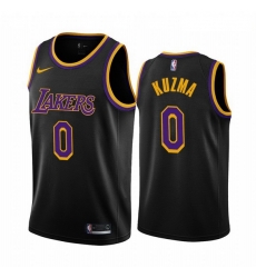 Men Los Angeles Lakers 0 Kyle Kuzma Black NBA Swingman 2020 21 Earned Edition Jersey Men Los Angeles Lakers 0 Kyle Kuzma Black NBA Swingman 2020 21 Earned Edition Jersey