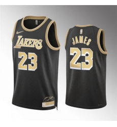 Men Los Angeles Lakers 23 LeBron James Black 2024 Select Series Stitched Basketball Jersey Men Los Angeles Lakers 23 LeBron James Black 2024 Select Series Stitched Basketball Jersey