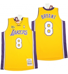 Men Los Angeles Lakers 8 Kobe Bryant yellow 2003 04 Throwback Jerseys Men Los Angeles Lakers 8 Kobe Bryant yellow 2003 04 Throwback Jerseys
