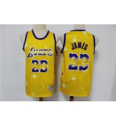 Men Los Angeles Lakers Lebron James 23 Full Stars Limited Jersey Men Los Angeles Lakers Lebron James 23 Full Stars Limited Jersey