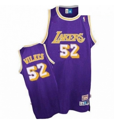 Mens Adidas Los Angeles Lakers 52 Jamaal Wilkes Authentic Purple Throwback NBA Jersey Mens Adidas Los Angeles Lakers 52 Jamaal Wilkes Authentic Purple Throwback NBA Jersey