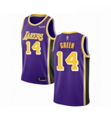 Mens Los Angeles Lakers 14 Danny Green Authentic Purple Basketball Jersey Statement Edition Mens Los Angeles Lakers 14 Danny Green Authentic Purple Basketball Jersey Statement Edition
