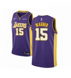 Mens Los Angeles Lakers 15 Moritz Wagner Authentic Purple Basketball Jersey Statement Edition Mens Los Angeles Lakers 15 Moritz Wagner Authentic Purple Basketball Jersey Statement Edition