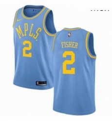 Mens Nike Los Angeles Lakers 2 Derek Fisher Authentic Blue Hardwood Classics NBA Jersey Mens Nike Los Angeles Lakers 2 Derek Fisher Authentic Blue Hardwood Classics NBA Jersey