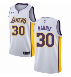 Mens Nike Los Angeles Lakers 30 Julius Randle Swingman White NBA Jersey Association Edition Mens Nike Los Angeles Lakers 30 Julius Randle Swingman White NBA Jersey Association Edition