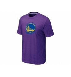 NBA Golden State Warriors Big & Tall Primary Logo Purple T-Shirt NBA Golden State Warriors Big & Tall Primary Logo Purple T-Shirt