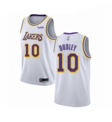 Womens Los Angeles Lakers 10 Jared Dudley Authentic White Basketball Jersey Association Edition Womens Los Angeles Lakers 10 Jared Dudley Authentic White Basketball Jersey Association Edition