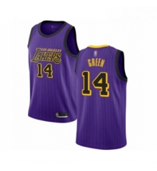 Womens Los Angeles Lakers 14 Danny Green Swingman Purple Basketball Jersey City Edition Womens Los Angeles Lakers 14 Danny Green Swingman Purple Basketball Jersey City Edition