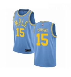 Womens Los Angeles Lakers 15 DeMarcus Cousins Authentic Blue Hardwood Classics Basketball Jersey Womens Los Angeles Lakers 15 DeMarcus Cousins Authentic Blue Hardwood Classics Basketball Jersey