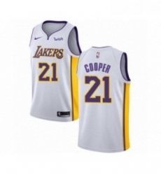 Womens Los Angeles Lakers 21 Michael Cooper Authentic White Basketball Jersey Association Edition Womens Los Angeles Lakers 21 Michael Cooper Authentic White Basketball Jersey Association Edition