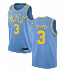 Womens Nike Los Angeles Lakers 3 Corey Brewer Swingman Blue Hardwood Classics NBA Jersey Womens Nike Los Angeles Lakers 3 Corey Brewer Swingman Blue Hardwood Classics NBA Jersey