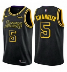 Womens Nike Los Angeles Lakers 5 Tyson Chandler Swingman Black NBA Jersey City Edition Womens Nike Los Angeles Lakers 5 Tyson Chandler Swingman Black NBA Jersey City Edition