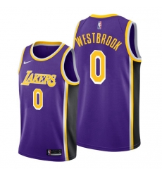 Youth Lakers Russell Westbrook 2021 trade purple statement edition jersey Youth Lakers Russell Westbrook 2021 trade purple statement edition jersey