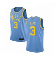 Youth Los Angeles Lakers 3 Anthony Davis Authentic Blue Hardwood Classics Basketball Jersey Youth Los Angeles Lakers 3 Anthony Davis Authentic Blue Hardwood Classics Basketball Jersey