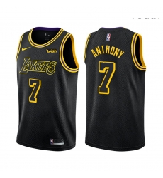 Youth Los Angeles Lakers Carmelo Anthony Mamba Inspired Black 2021 Stitched NBA Jersey Youth Los Angeles Lakers Carmelo Anthony Mamba Inspired Black 2021 Stitched NBA Jersey
