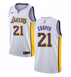 Youth Nike Los Angeles Lakers 21 Michael Cooper Authentic White NBA Jersey Association Edition Youth Nike Los Angeles Lakers 21 Michael Cooper Authentic White NBA Jersey Association Edition