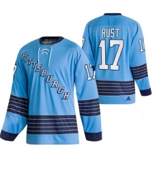 Men Pittsburgh Penguins 17 Bryan Rust 2022 Blue Classics Stitched jersey Men Pittsburgh Penguins 17 Bryan Rust 2022 Blue Classics Stitched jersey