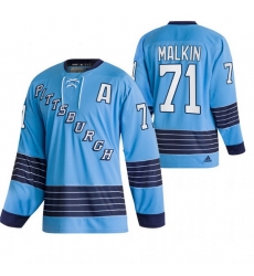 Men Pittsburgh Penguins 71 Evgeni Malkin 2022 Blue Classics Stitched jersey Men Pittsburgh Penguins 71 Evgeni Malkin 2022 Blue Classics Stitched jersey
