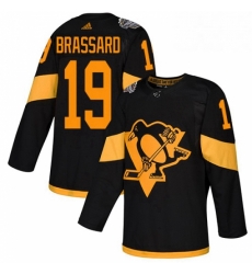 Mens Adidas Pittsburgh Penguins 19 Derick Brassard Black Authentic 2019 Stadium Series Stitched NHL Jersey Mens Adidas Pittsburgh Penguins 19 Derick Brassard Black Authentic 2019 Stadium Series Stitched NHL Jersey