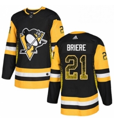 Mens Adidas Pittsburgh Penguins 21 Michel Briere Authentic Black Drift Fashion NHL Jersey Mens Adidas Pittsburgh Penguins 21 Michel Briere Authentic Black Drift Fashion NHL Jersey