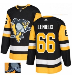 Mens Adidas Pittsburgh Penguins 66 Mario Lemieux Authentic Black Fashion Gold NHL Jersey Mens Adidas Pittsburgh Penguins 66 Mario Lemieux Authentic Black Fashion Gold NHL Jersey