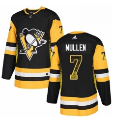 Mens Adidas Pittsburgh Penguins 7 Joe Mullen Authentic Black Drift Fashion NHL Jersey Mens Adidas Pittsburgh Penguins 7 Joe Mullen Authentic Black Drift Fashion NHL Jersey