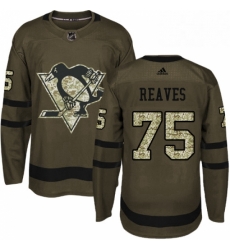 Mens Adidas Pittsburgh Penguins 75 Ryan Reaves Authentic Green Salute to Service NHL Jersey Mens Adidas Pittsburgh Penguins 75 Ryan Reaves Authentic Green Salute to Service NHL Jersey