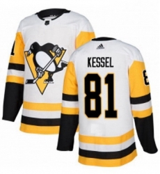 Mens Adidas Pittsburgh Penguins 81 Phil Kessel Authentic White Away NHL Jersey Mens Adidas Pittsburgh Penguins 81 Phil Kessel Authentic White Away NHL Jersey