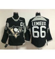 NHL Pittsburgh Penguins #66 Mario Lemieux black jerseys NHL Pittsburgh Penguins #66 Mario Lemieux black jerseys