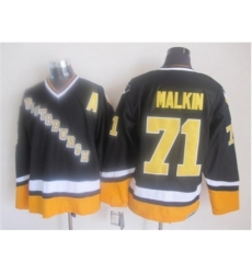NHL Pittsburgh Penguins #71 Evgeni Malkin black-yellow jerseys NHL Pittsburgh Penguins #71 Evgeni Malkin black-yellow jerseys