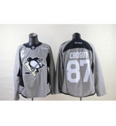 NHL Pittsburgh Penguins #87 Sidney Crosby grey jerseys NHL Pittsburgh Penguins #87 Sidney Crosby grey jerseys