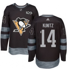 Penguins #14 Chris Kunitz Black 1917 2017 100th Anniversary Stitched NHL Jersey Penguins #14 Chris Kunitz Black 1917 2017 100th Anniversary Stitched NHL Jersey