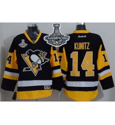 Penguins #14 Chris Kunitz Black Alternate 2017 Stanley Cup Finals Champions Stitched NHL Jersey Penguins #14 Chris Kunitz Black Alternate 2017 Stanley Cup Finals Champions Stitched NHL Jersey