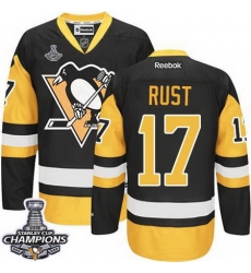 Penguins #17 Bryan Rust Black Alternate 2017 Stanley Cup Final Patch Stitched NHL Jersey Penguins #17 Bryan Rust Black Alternate 2017 Stanley Cup Final Patch Stitched NHL Jersey