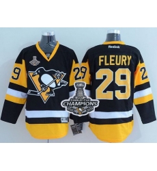 Penguins #29 Andre Fleury Black Alternate 2017 Stanley Cup Finals Champions Stitched NHL Jersey Penguins #29 Andre Fleury Black Alternate 2017 Stanley Cup Finals Champions Stitched NHL Jersey
