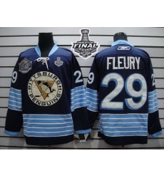 Penguins #29 Andre Fleury Dark Blue 2011 Winter Classic Vintage 2017 Stanley Cup Final Patch Stitched NHL Jersey Penguins #29 Andre Fleury Dark Blue 2011 Winter Classic Vintage 2017 Stanley Cup Final Patch Stitched NHL Jersey