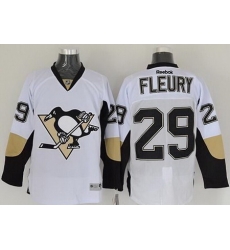 Penguins #29 Andre Fleury White Stitched NHL Jersey Penguins #29 Andre Fleury White Stitched NHL Jersey