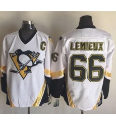 Penguins #66 Mario Lemieux White CCM Throwback Stitched NHL Jersey Penguins #66 Mario Lemieux White CCM Throwback Stitched NHL Jersey