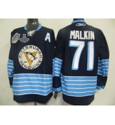 Penguins #71 Evgeni Malkin Dark BLue 2011 Winter Classic Vintage 2017 Stanley Cup Finals Champions Stitched NHL Jersey Penguins #71 Evgeni Malkin Dark BLue 2011 Winter Classic Vintage 2017 Stanley Cup Finals Champions Stitched NHL Jersey