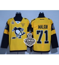 Penguins #71 Evgeni Malkin Gold 2017 Stadium Series Stanley Cup Final Patch Stitched NHL Jersey Penguins #71 Evgeni Malkin Gold 2017 Stadium Series Stanley Cup Final Patch Stitched NHL Jersey