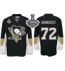 Penguins #72 Patric Hornqvist Black Home 2017 Stanley Cup Final Patch Stitched NHL Jersey Penguins #72 Patric Hornqvist Black Home 2017 Stanley Cup Final Patch Stitched NHL Jersey