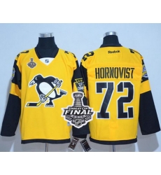 Penguins #72 Patric Hornqvist Gold 2017 Stadium Series Stanley Cup Final Patch Stitched NHL Jersey Penguins #72 Patric Hornqvist Gold 2017 Stadium Series Stanley Cup Final Patch Stitched NHL Jersey