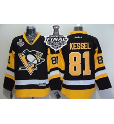 Penguins #81 Phil Kessel Black Alternate 2017 Stanley Cup Final Patch Stitched NHL Jersey Penguins #81 Phil Kessel Black Alternate 2017 Stanley Cup Final Patch Stitched NHL Jersey