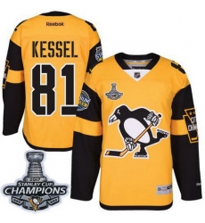 Penguins #81 Phil Kessel Gold 2017 Stadium Series Stanley Cup Finals Champions Stitched NHL Jersey Penguins #81 Phil Kessel Gold 2017 Stadium Series Stanley Cup Finals Champions Stitched NHL Jersey