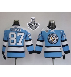 Penguins #87 Sidney Crosby Blue 2017 Stanley Cup Final Patch Stitched NHL Jersey Penguins #87 Sidney Crosby Blue 2017 Stanley Cup Final Patch Stitched NHL Jersey