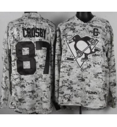 Pittsburgh Penguins 87 Sidney Crosby White Camo NHL Jersey Pittsburgh Penguins 87 Sidney Crosby White Camo NHL Jersey