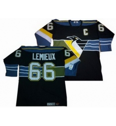 Pittsburgh Penguins Vintage #66 Mario Lemieux black CCM jerseys Pittsburgh Penguins Vintage #66 Mario Lemieux black CCM jerseys