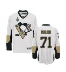 RBK Pittsburgh Penguins EVGENI MALKIN STANLEY CUP #71 Hockey Jersey white RBK Pittsburgh Penguins EVGENI MALKIN STANLEY CUP #71 Hockey Jersey white